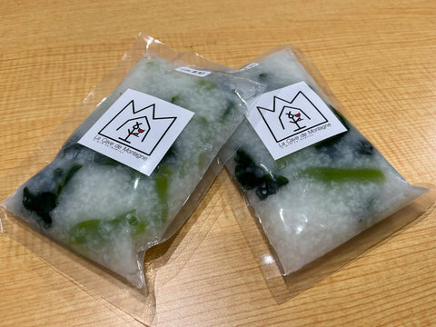 季節のお粥 小雪 小松菜浅漬けのお粥